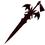 Crimson Hellbound Dragonite Sword