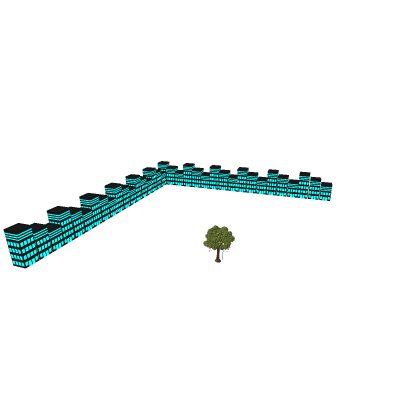 Neon Buildings [For Baseplate]