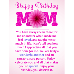 Happy Birthday Mum!!