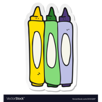 crazy's colorful crayons!