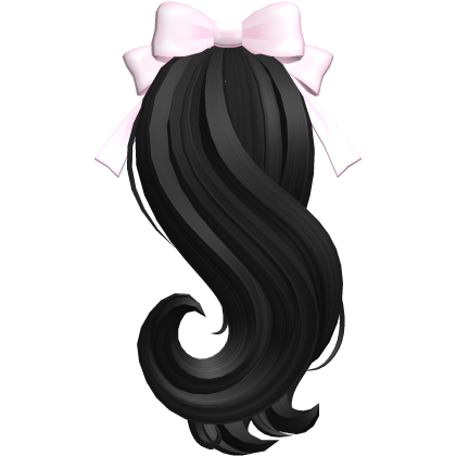 ♡ Kawaii Fluffy Long Black Moe Unicorn Tail