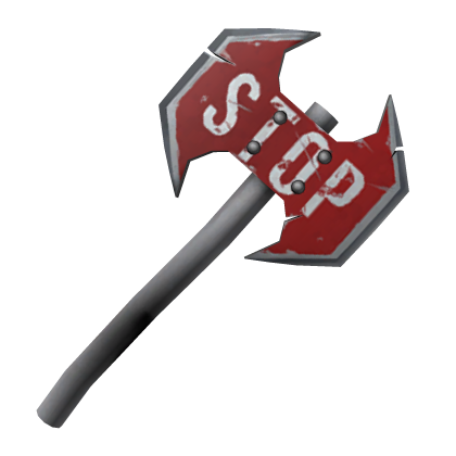 Zombie STOPing Axe