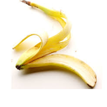 Slip on a banana peel