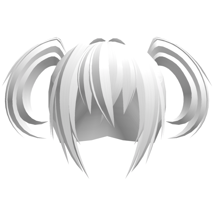 ʚ white messy vampire demon moe pigtails ɞ