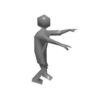 Zombie ahhh model