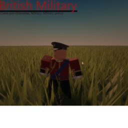 British Military.