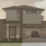 [New!] Modern House With Air conditioners V.9