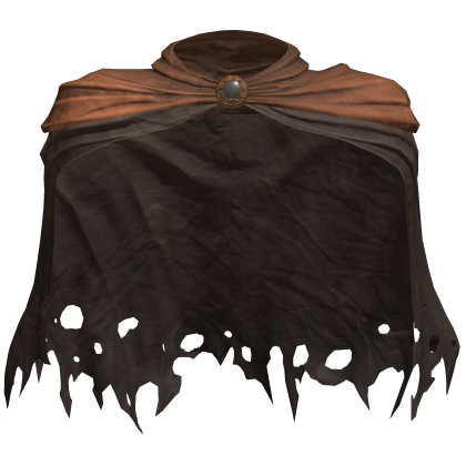 Worn Distressed Brown Paladin Cloak