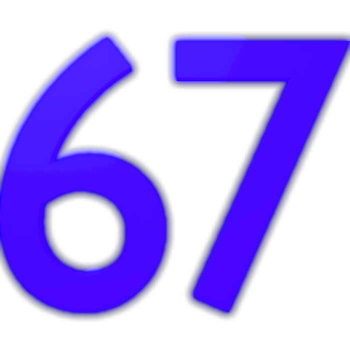 ⭐[GLOWING] 67 Six Seven