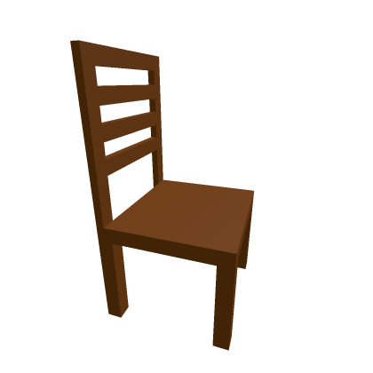 Wooden chair made by Leftyy