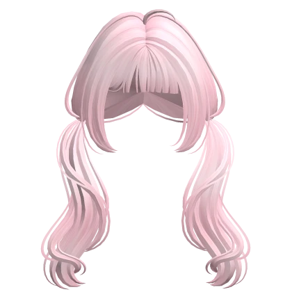 Hime White Long Straight Hair w/ Bangs | Roblox Item - Rolimon's