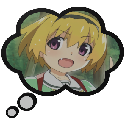Satoko Hojo HIGURASHI | Thinking Bubble 