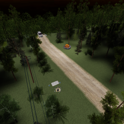 Look for siren head in the forest!