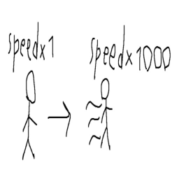 speed up