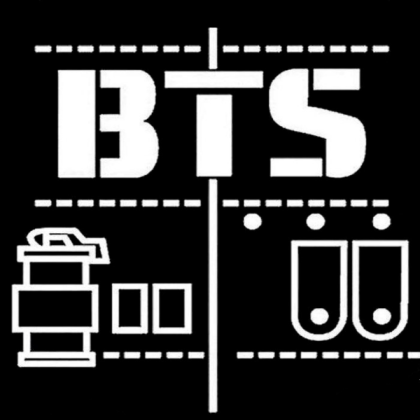 BTS shirt template💜 Roblox decal