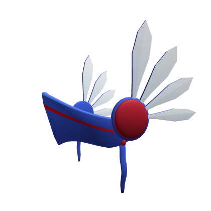 Blue Crimson Valkyrie Helm