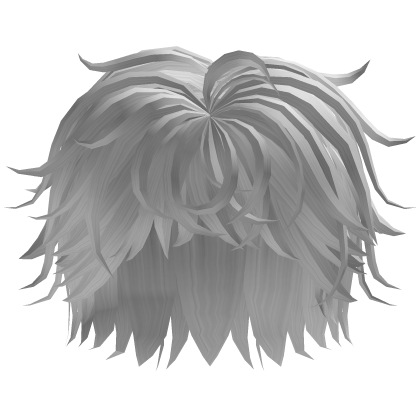 White Messy Hair