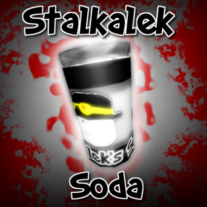 Stalkalek Soda poster Roblox decal