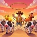 Lasso Stampede 🐄 Catch Rare Animals!