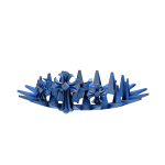 Chrome Sky Blue Void Star