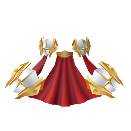 Battle Saint Shield Cape Roblox item