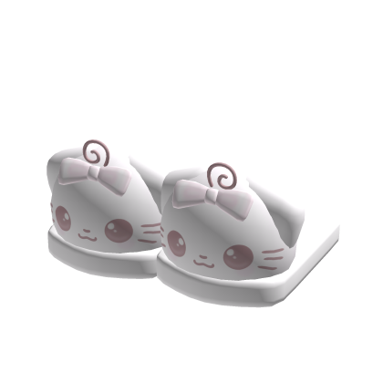 cute pink cat slippers