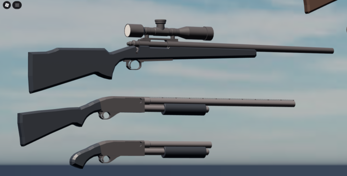 Low Poly Gun Asset Pack  preview 3