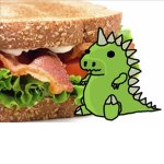 The Sandwich Godzilla