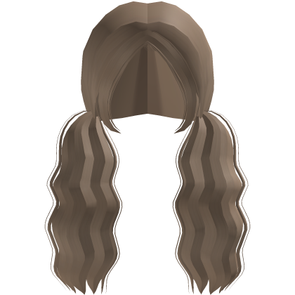 ۶ৎ | fluffy wavy big chai low pigtails