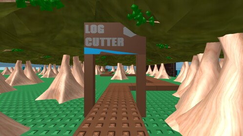 The log-cutterwater water ride. (2009!!!