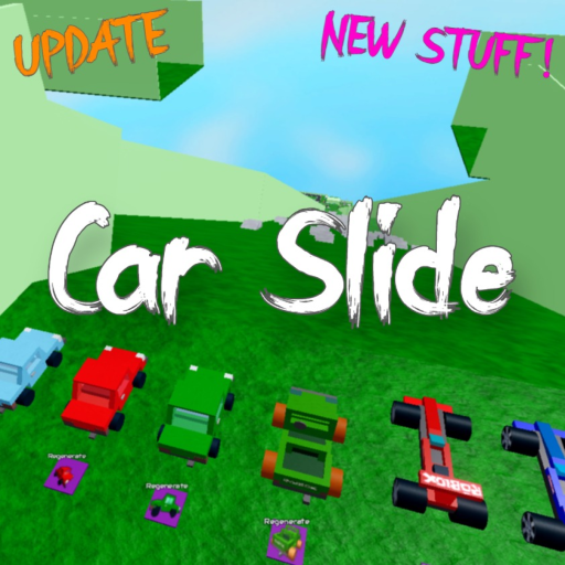 Car Slide official Roblox game thumbnail