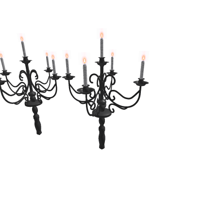 [TOOL + PROP] Gothic Candelabra Set