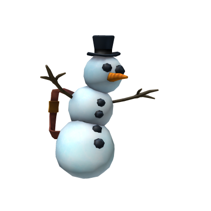 Holiday Snowman Backpack Roblox item