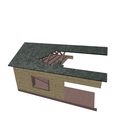 Broken house.