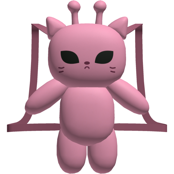 Pink Alien Cat Plushie [1.0]