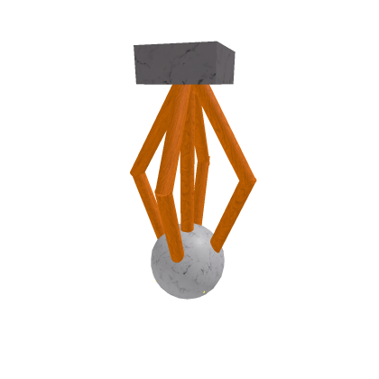 Working ceiling light.