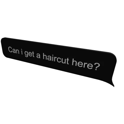 Can i get a haircut here? Roblox item render