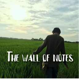 the wall of notes