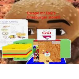 Escape mr.Epik's chezburger store! icon