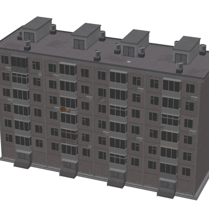 [✨] Russian House "Panelka" Model