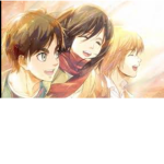 Mikasa,Sasha,Levi,Armin and Eren
