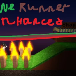 Line runner enhanced icon