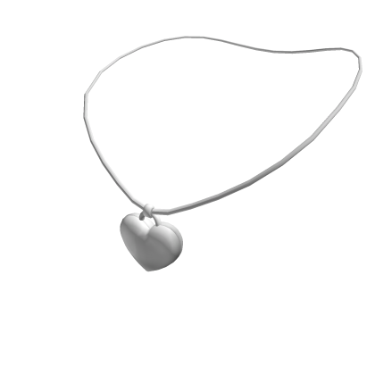 Silver Pendant Necklace Roblox item