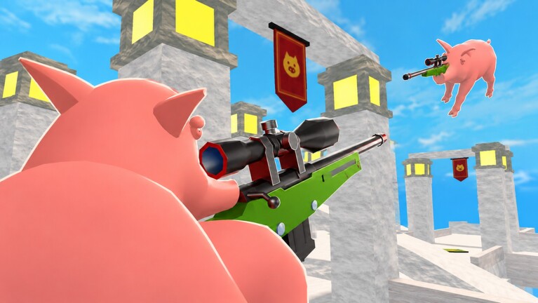 PIGSHOT — official Roblox game image