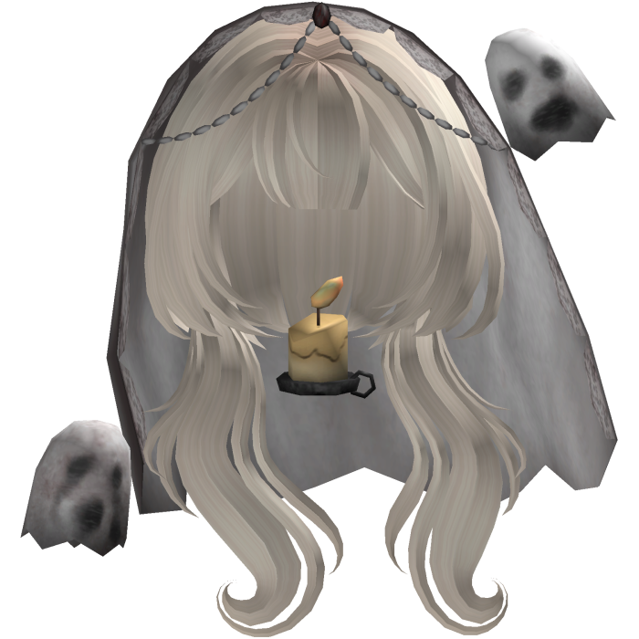 Halloween Blonde Windy Ghost Hair