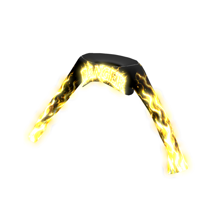 Y2k Yellow Glowing Emissive Shrug