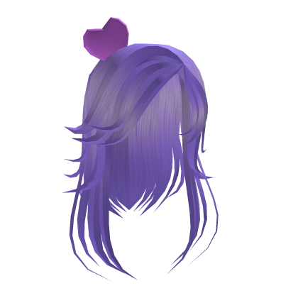 tweencore candy violet layered hair Roblox item