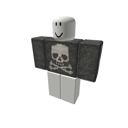 Emo-pixel skull shirt thumbnail