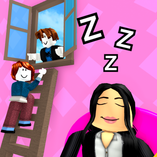 TEAM EVIL TEACHER ESCAPE (TEAMWORK OBBY) official Roblox game thumbnail