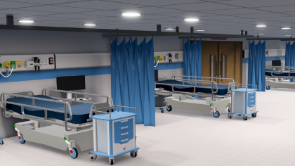 British Hospital (FURNISHED) preview 1